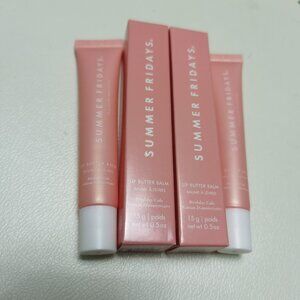 2pc( Birthday Cake )Summer Fridays Lip Butter Balm Conditioning Lip New With box